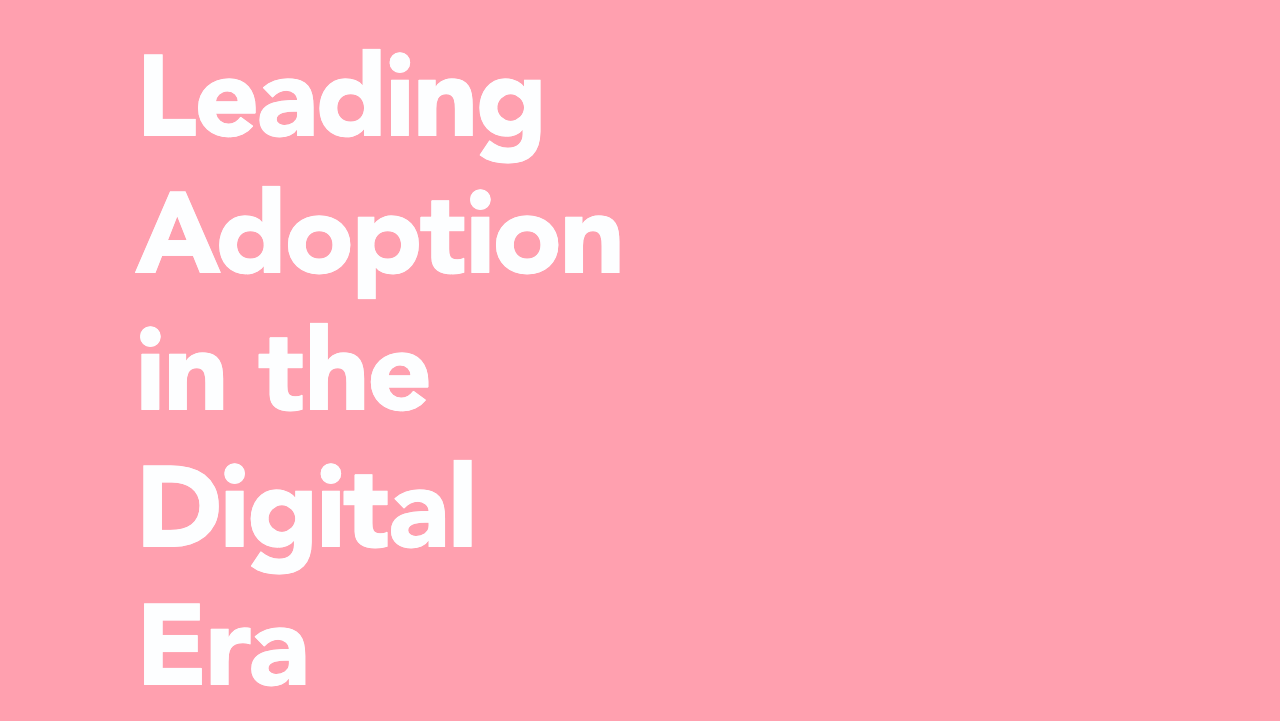 Leading Adoption in the Digital Era cover