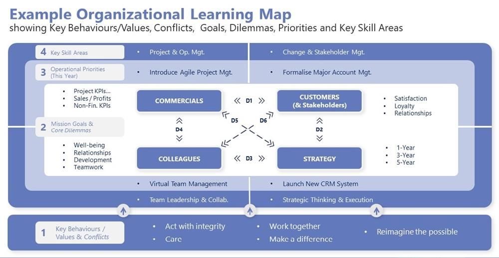 Example Organizational Learning Map