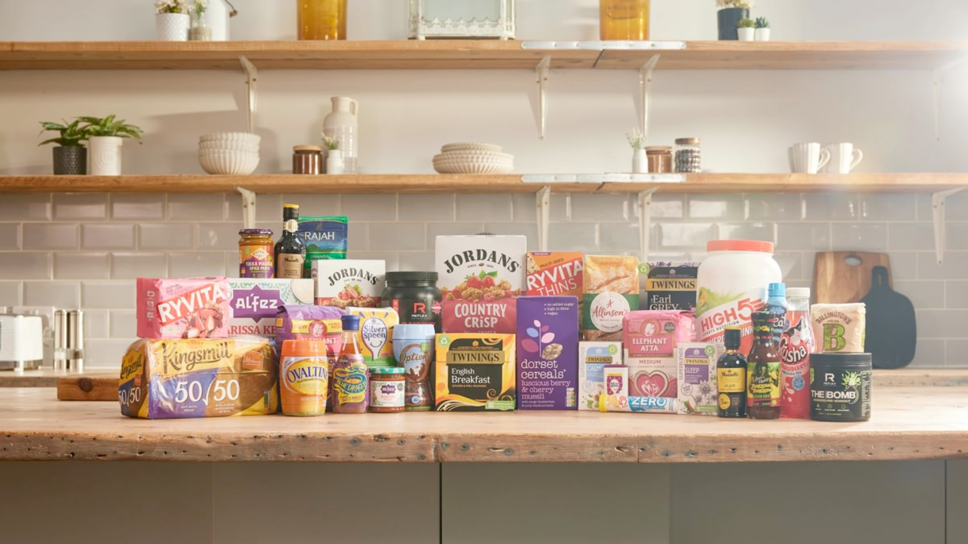 An image of some of ABF's food brands