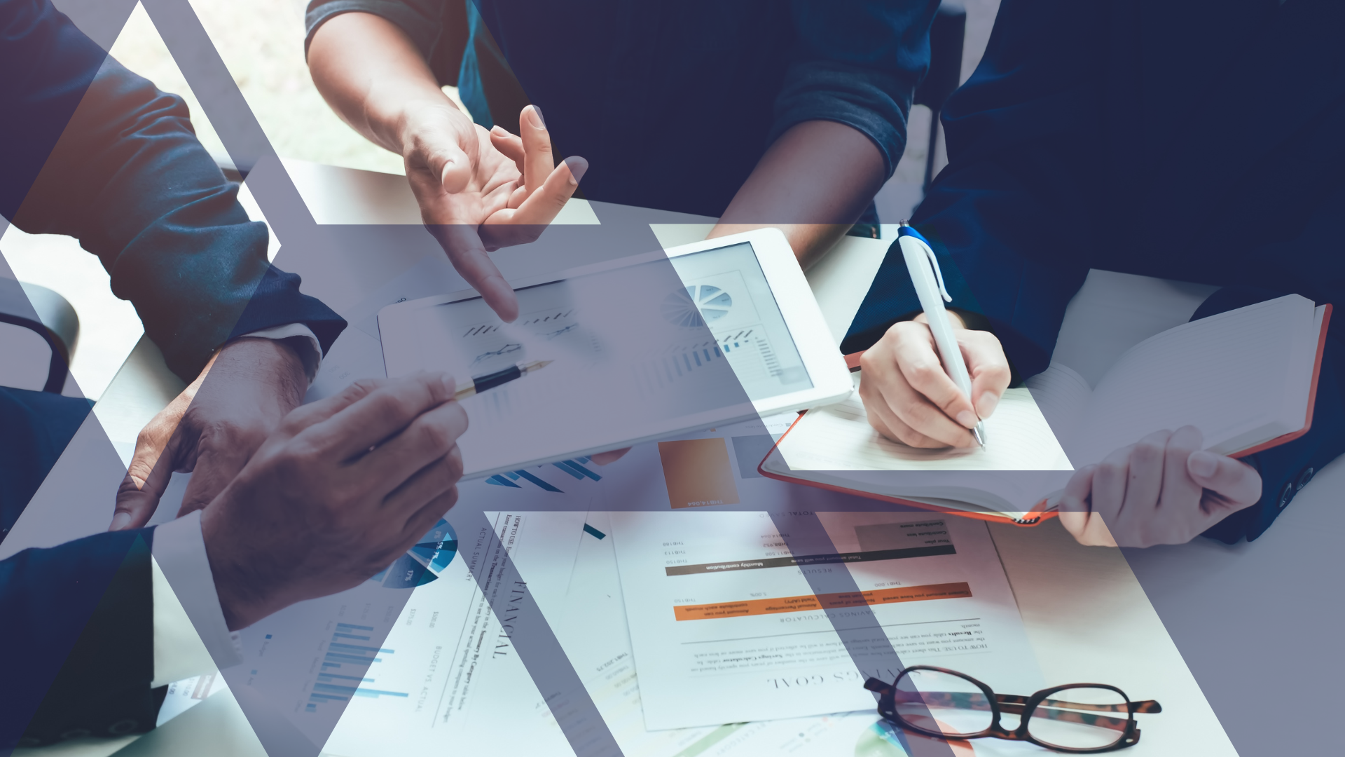 close up of people in a meeting