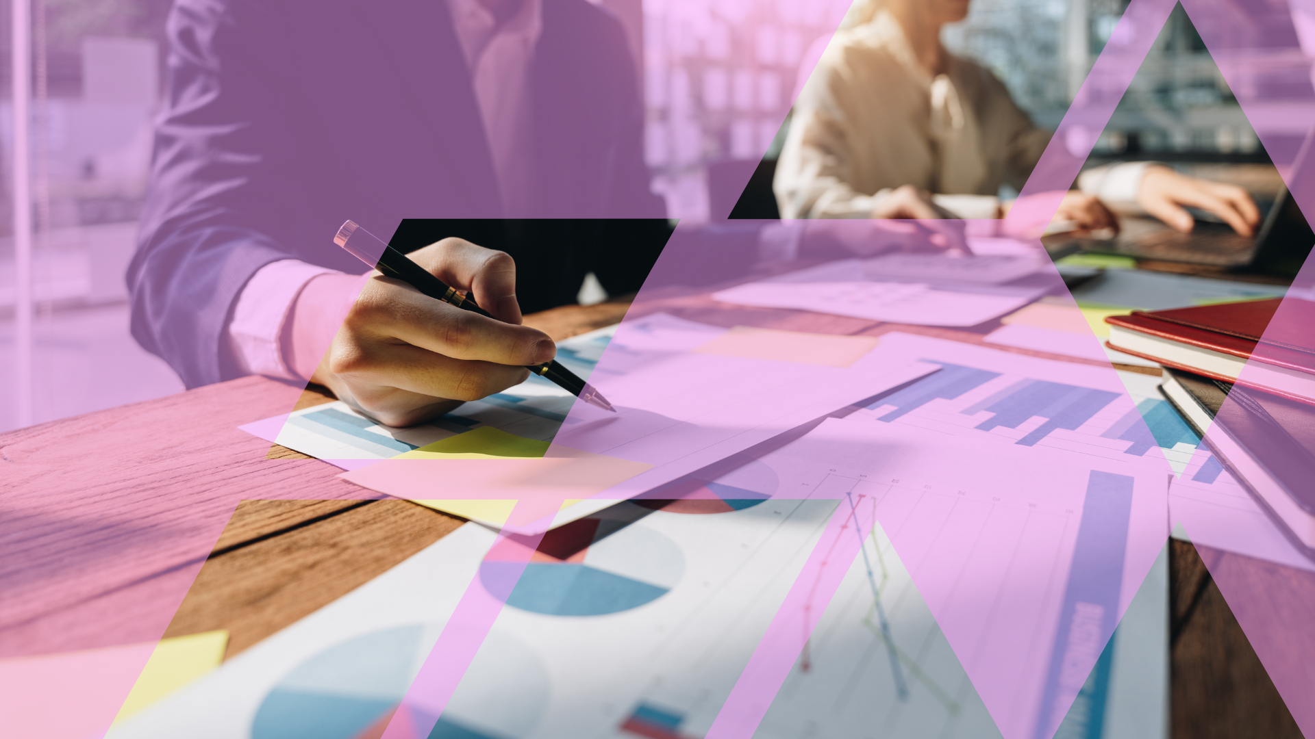 People studying business statistics